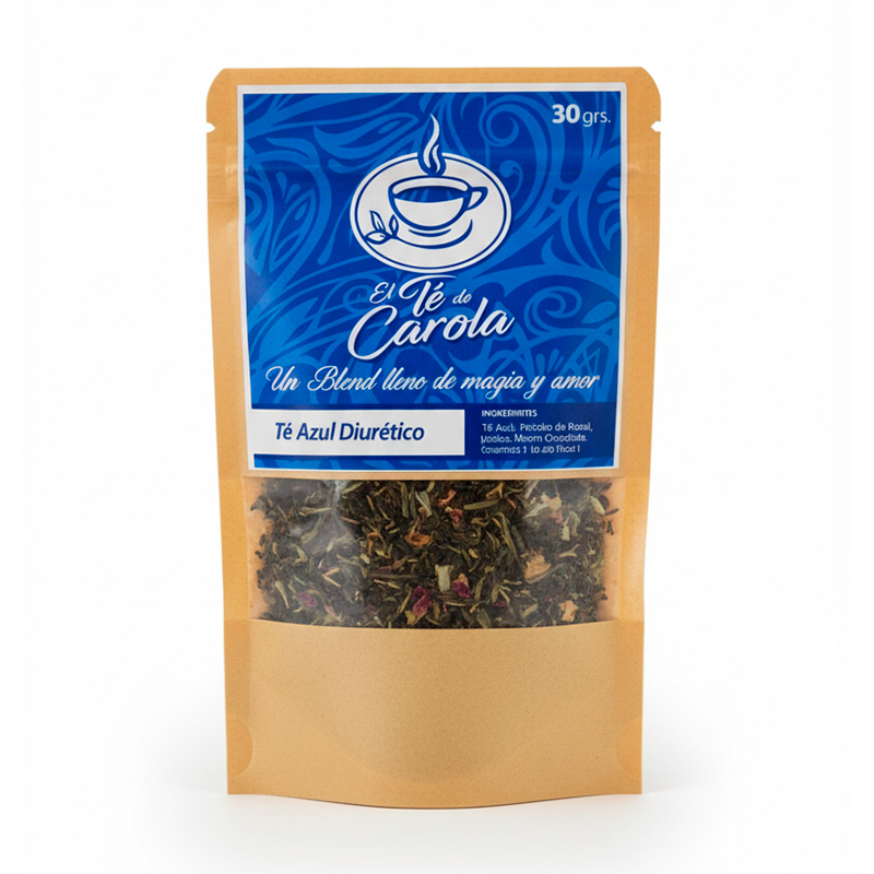 té azul diurético