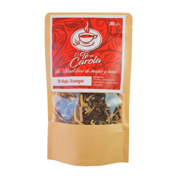té rojo energía